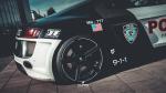 Audi R8 Police Car Prepared for ADAC 2016 года